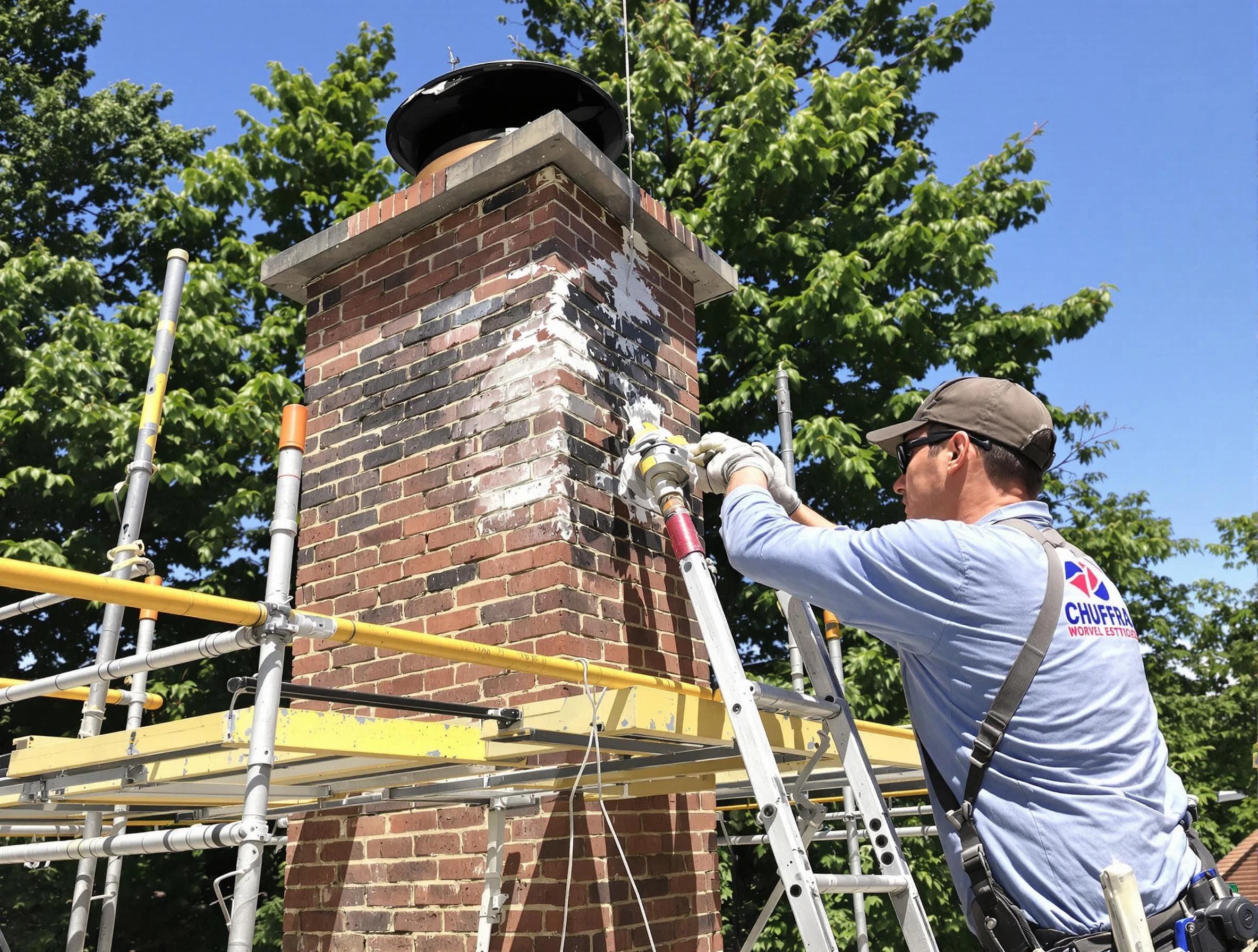 Structural chimney repair by Carteret Chimney Sweep in Carteret, NJ