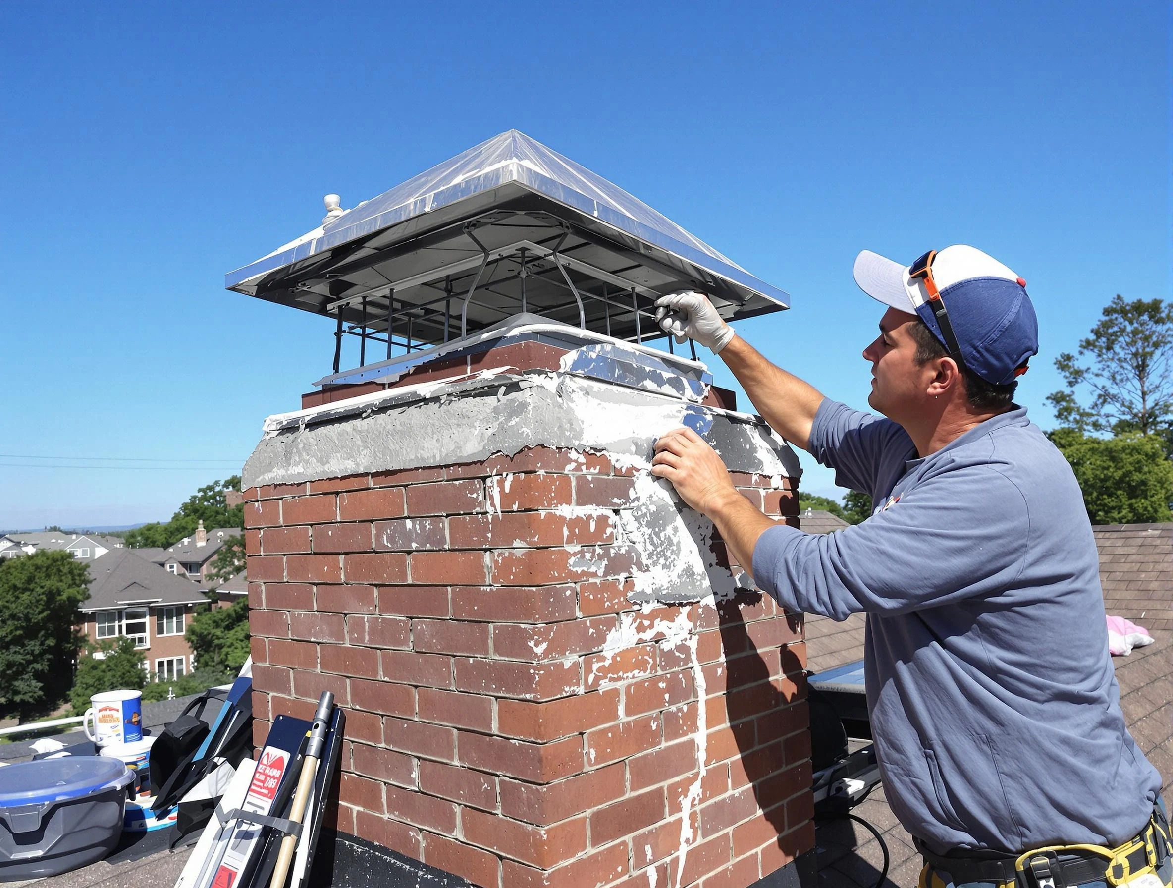 Chimney Crown Services in Carteret
