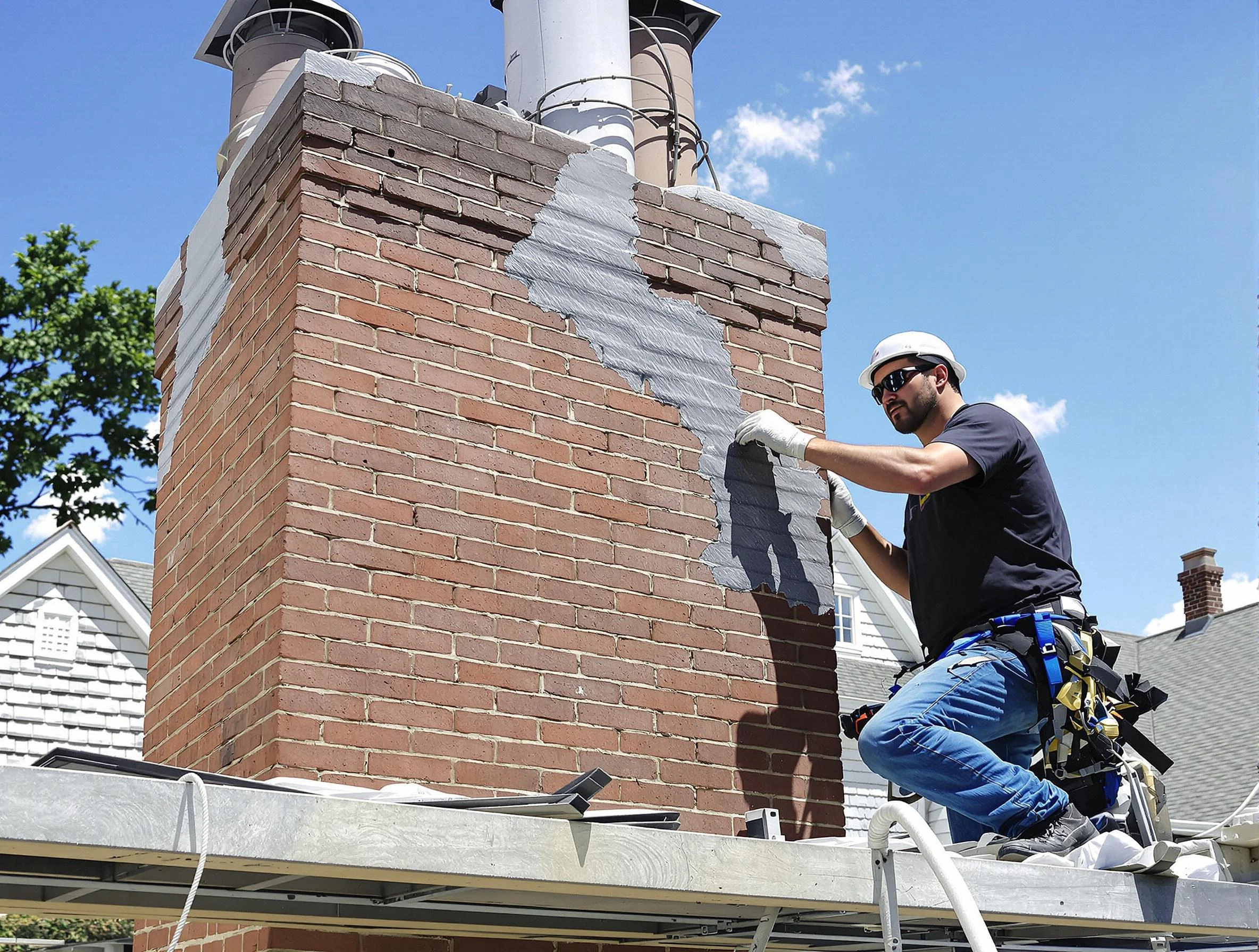 Chimney Restoration in Carteret