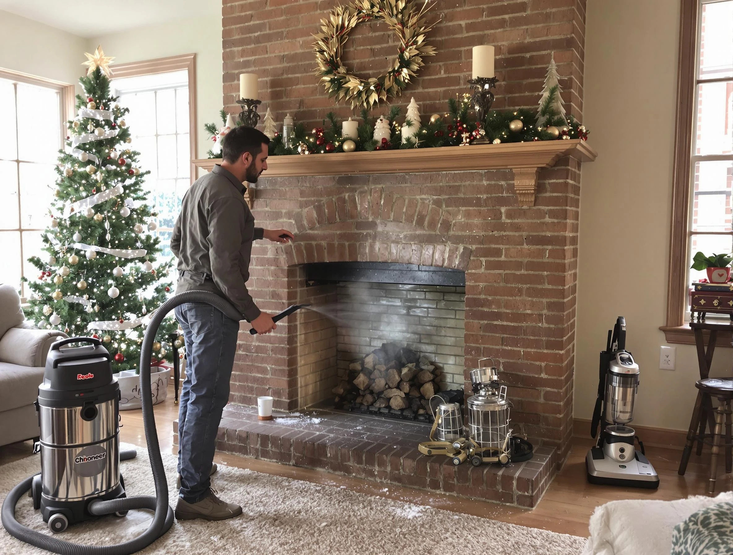 Fireplace Cleaning in Carteret