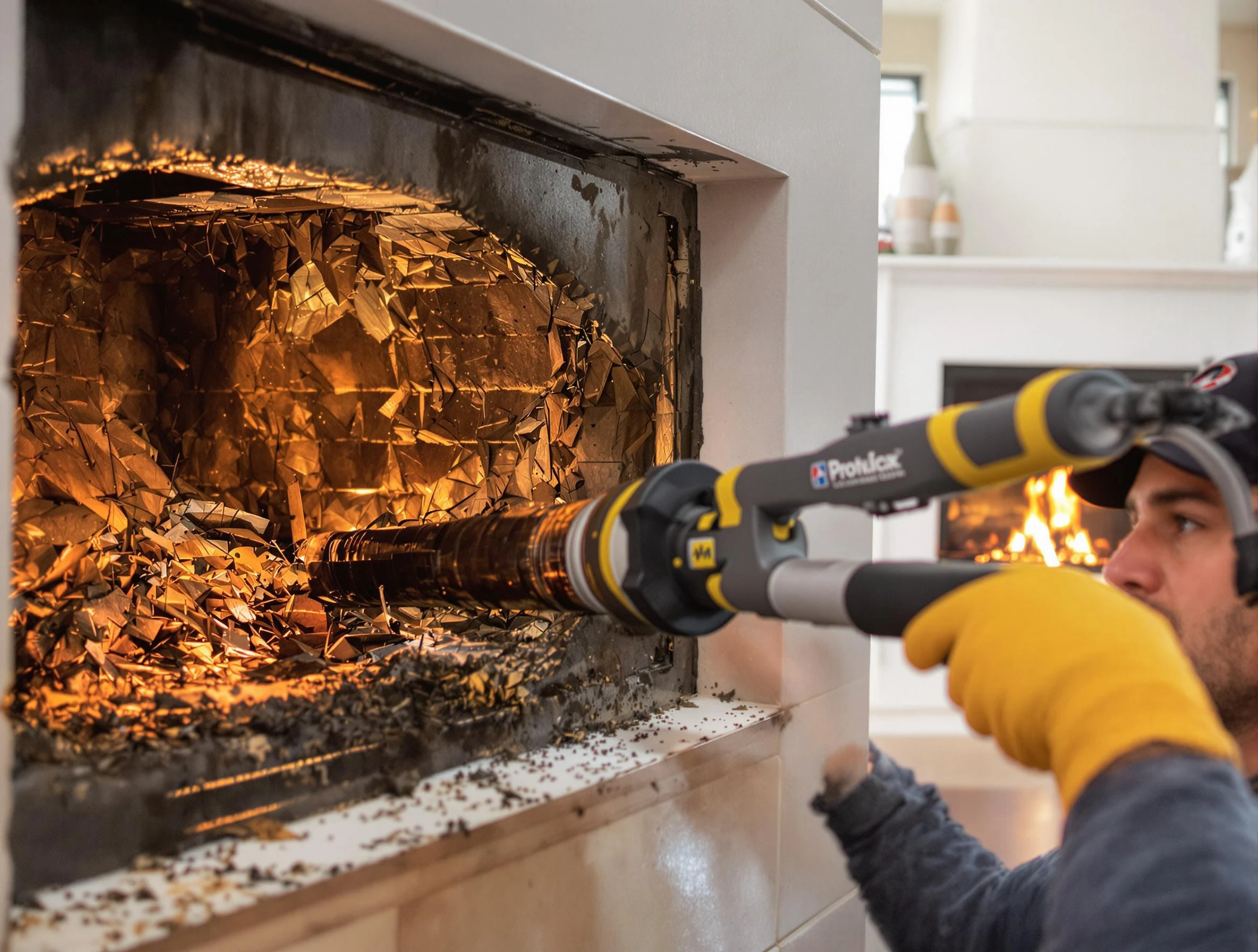 Professional chimney cleaning by Carteret Chimney Sweep in Carteret, NJ
