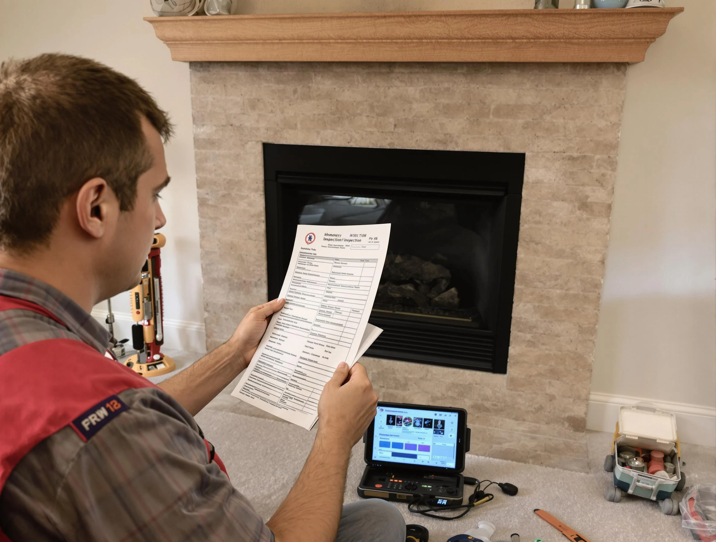 Thorough chimney inspection by Carteret Chimney Sweep in Carteret, NJ