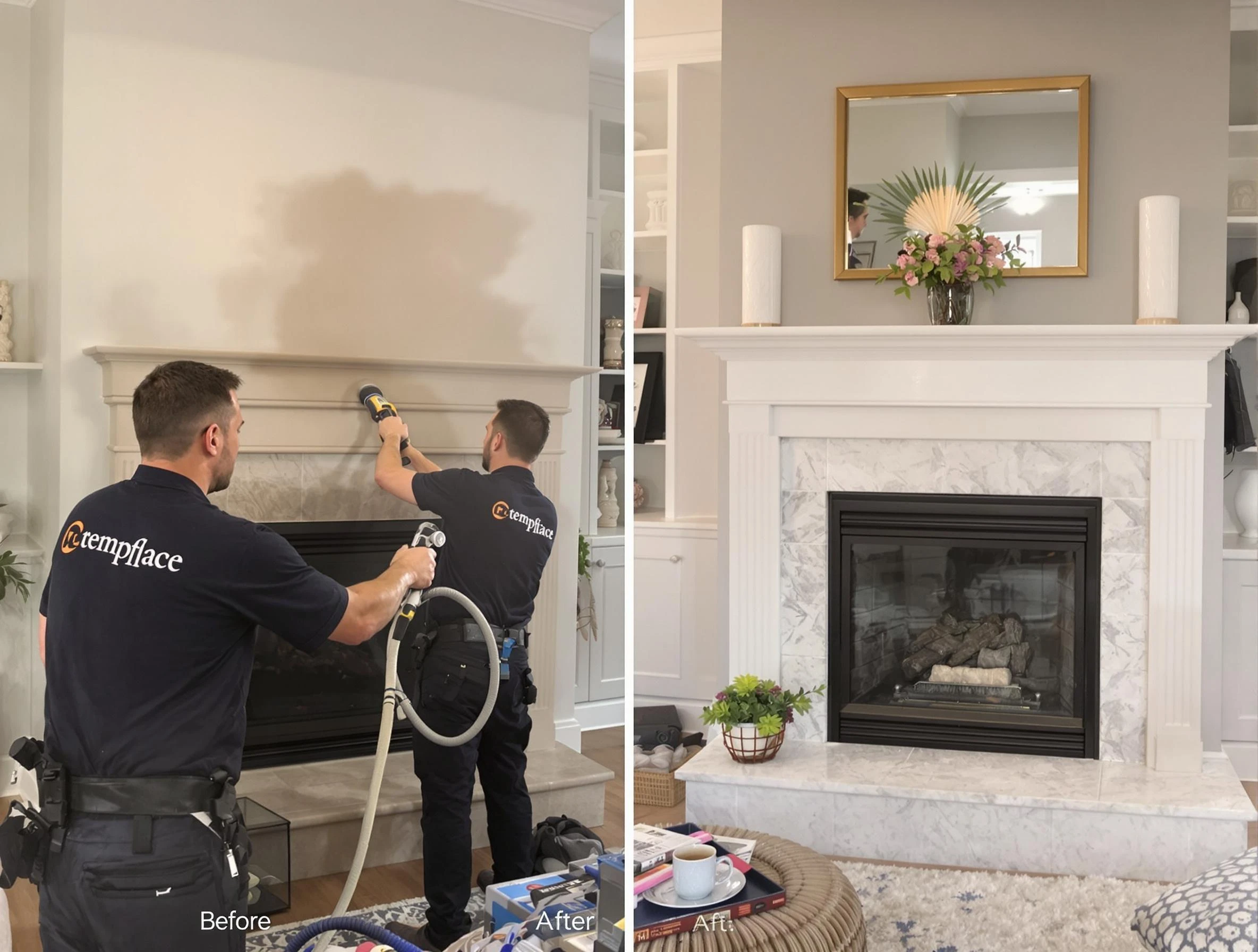 Professional soot removal by Carteret Chimney Sweep team in Carteret, NJ